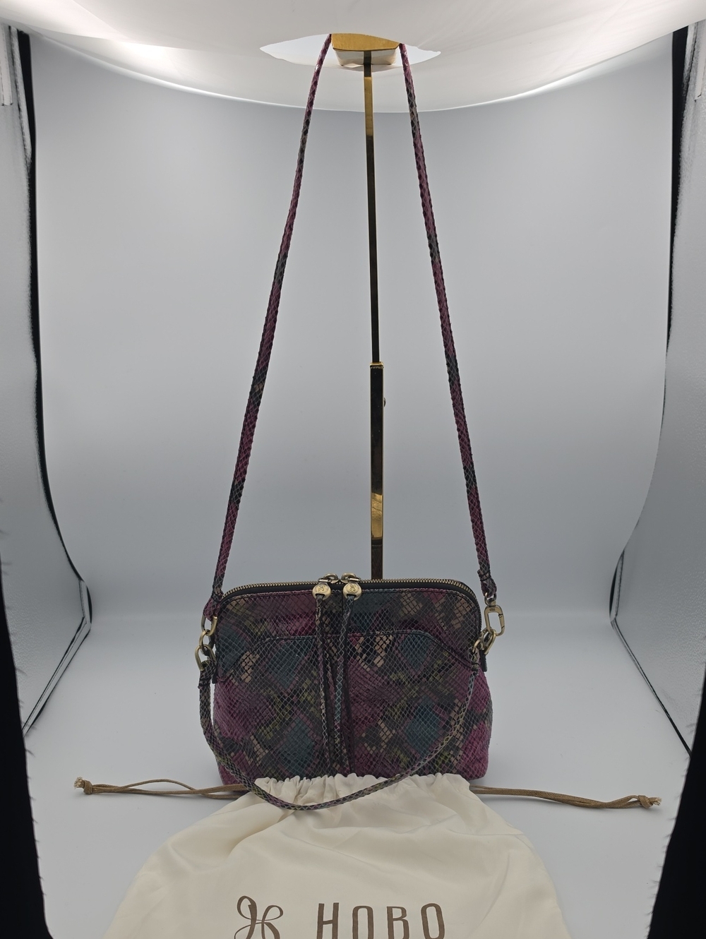 HOBO Multicolor Faux Python Multi-Purpose Small Shoulder/Crossbody (NWOT)💜